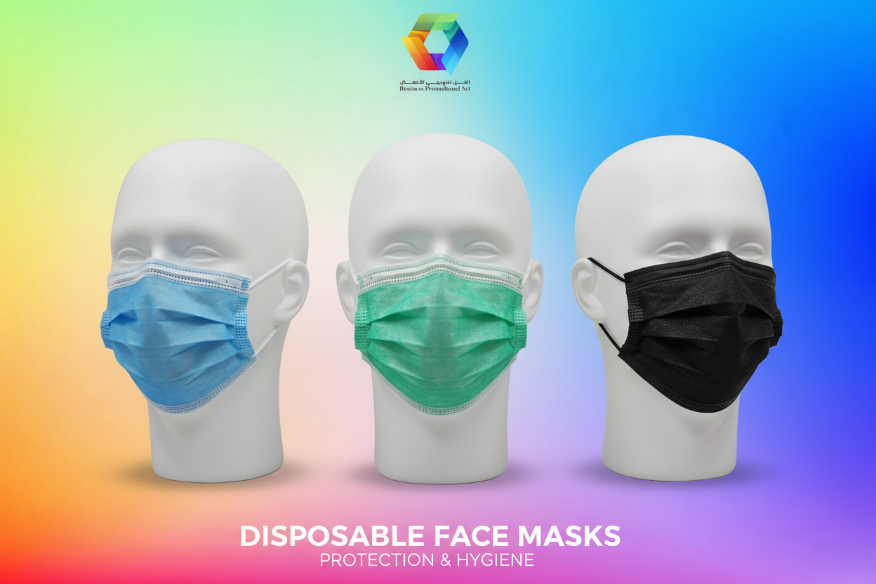 3-Layer Disposable Face Masks - BPA Theme