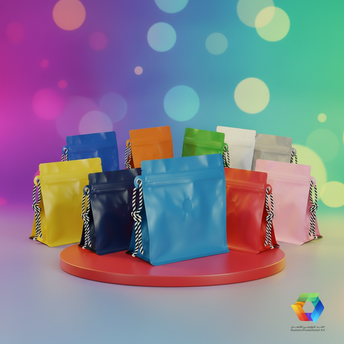 3D Flat Bottom Mini Pouch with Side Handle
