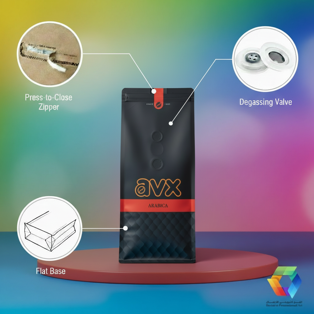AVX Arabica Red Stripe - Callout Template Applied