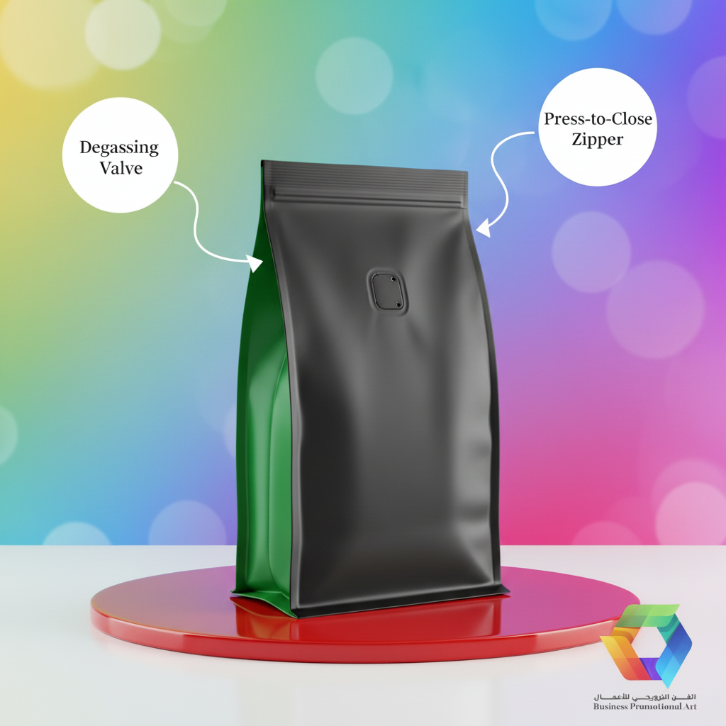 Black Bag Green Gussets - BPA Theme