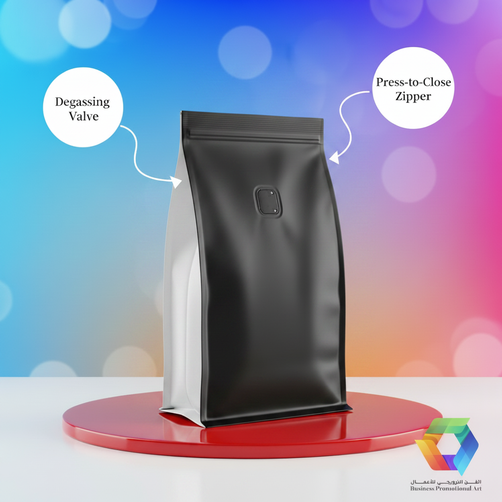 Black Bag White Gussets - BPA Theme