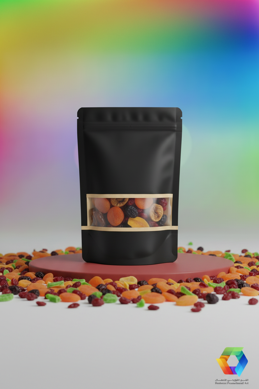Black Doypack - Dry Fruits
