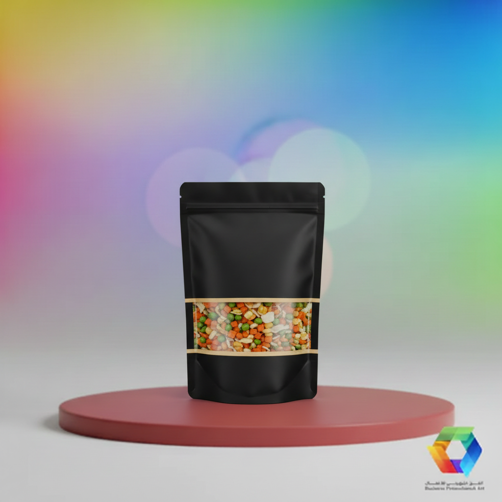 Black Doypack Extra Large - BPA Theme