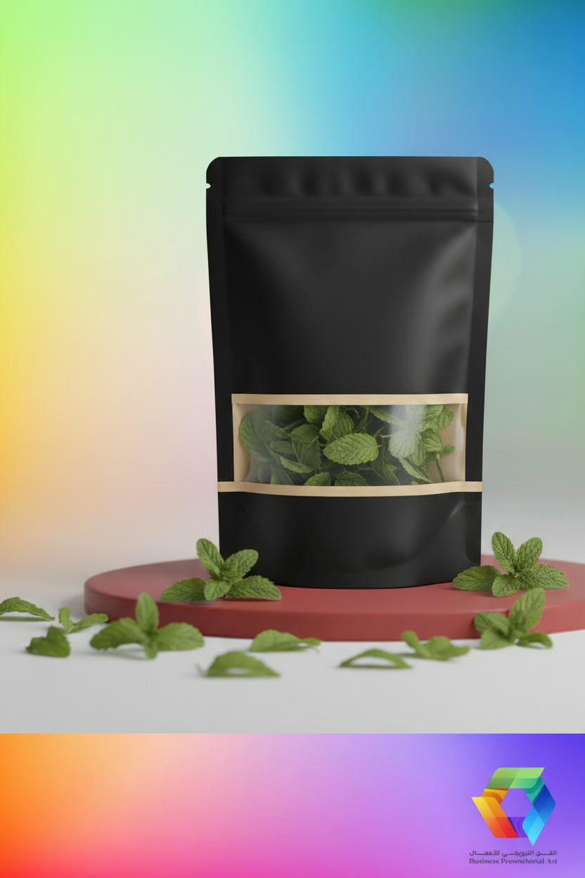 Black Doypack - Mint