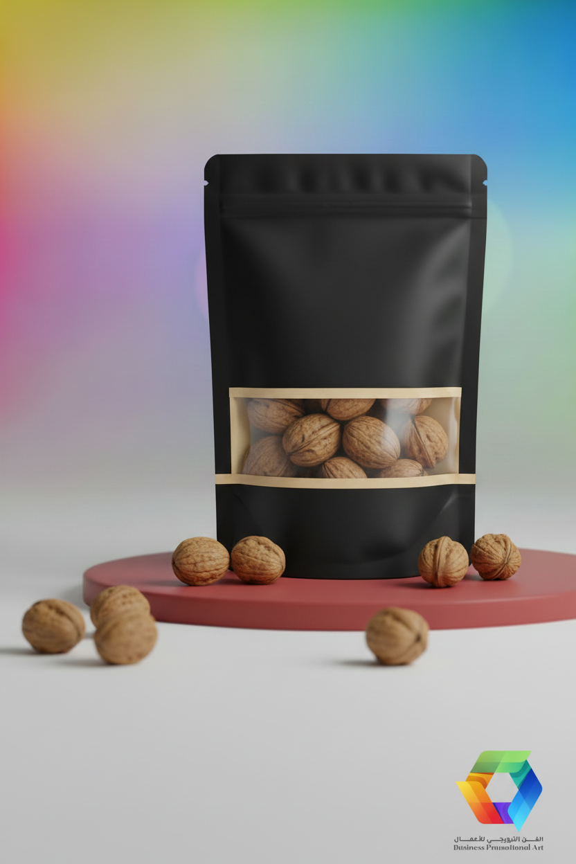 Black Doypack - Walnuts