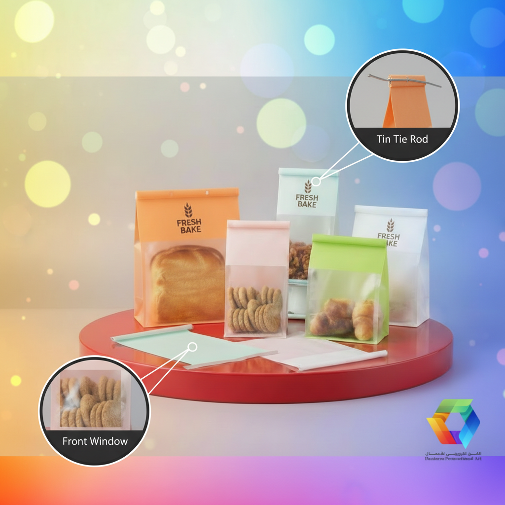 Bread Bags - BPA Theme + Tin Tie Rod