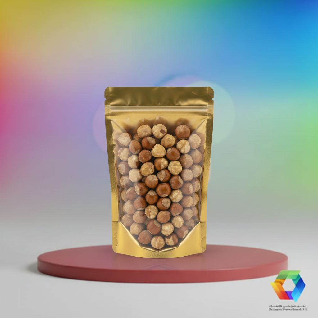 Gold Doypack Hazelnuts - BPA Theme