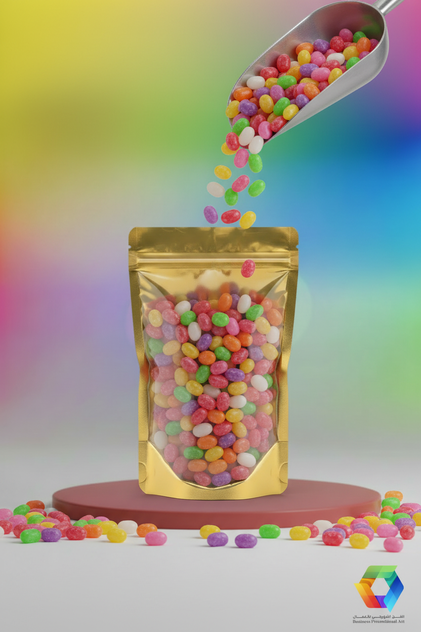 Golden Doypack Jelly Beans Only