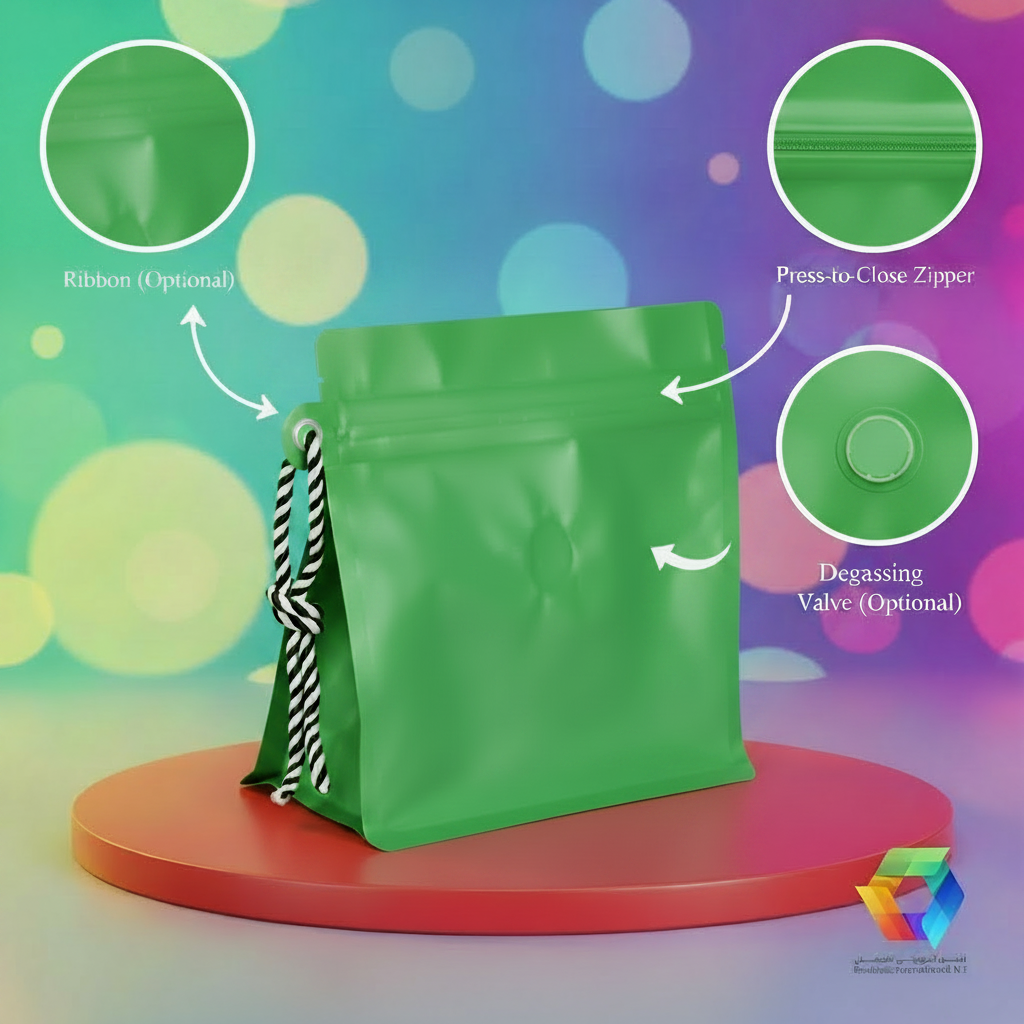 Green Ribbon Pouch - BPA Theme