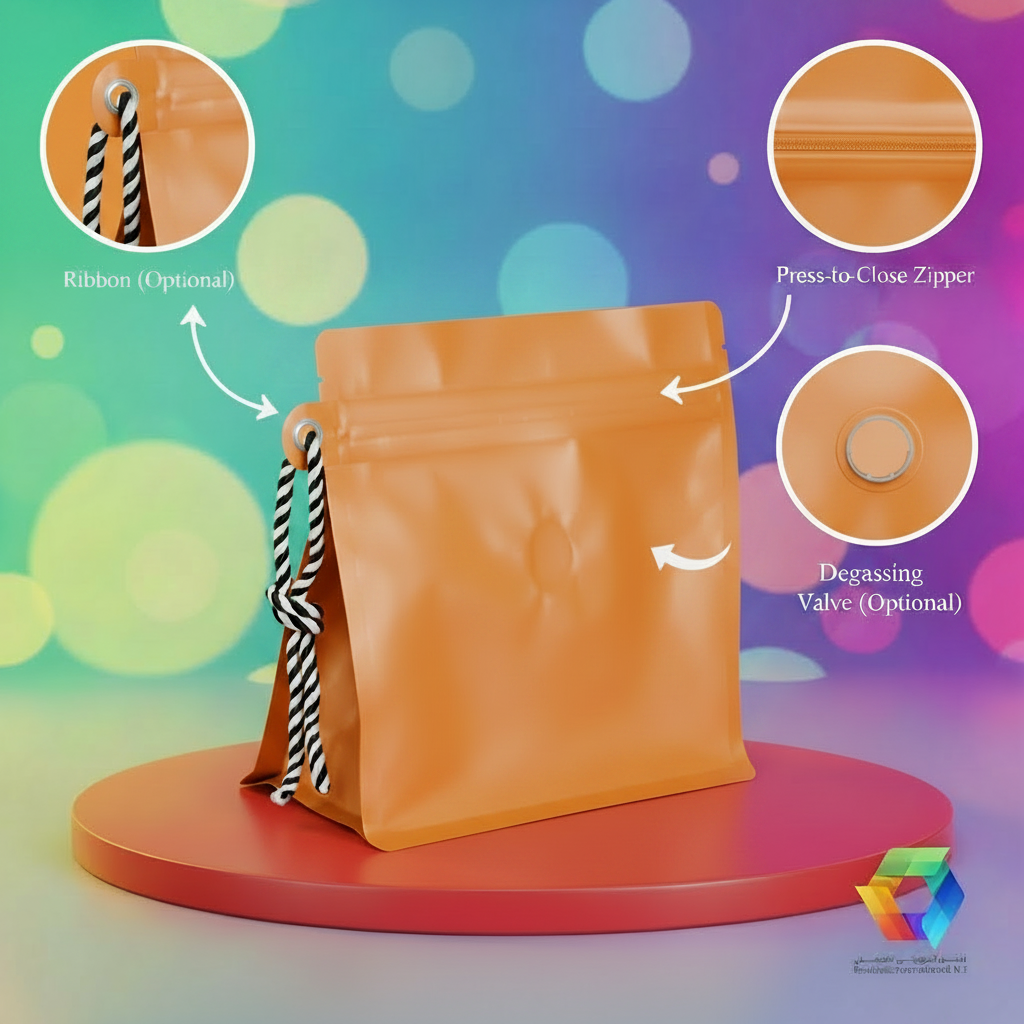 Orange Ribbon Pouch - BPA Theme