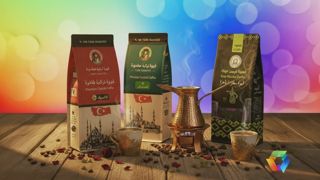 Premium Brewed Coffee Bags 500g – Turkish & Saudi Blends