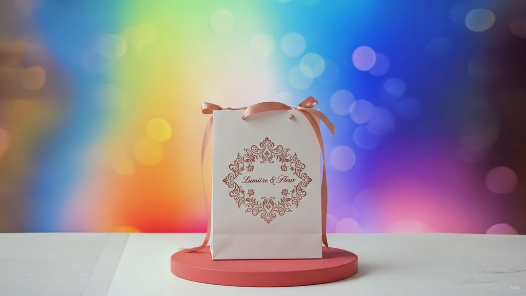 Custom Printed Paper Bags for Gift Boxes | Rope & Ribbon Handles