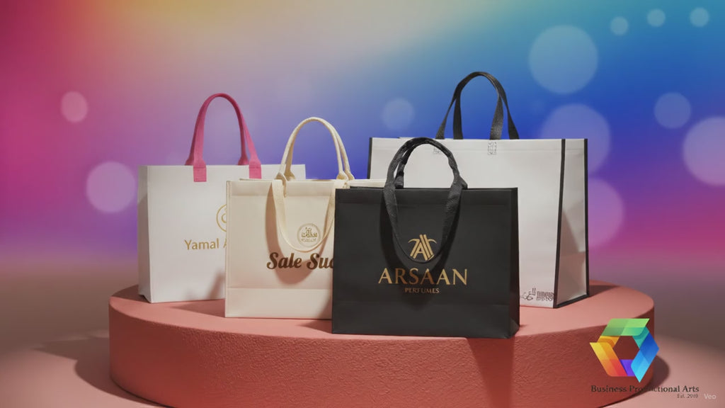 Custom Printed Non-Woven Box Bags