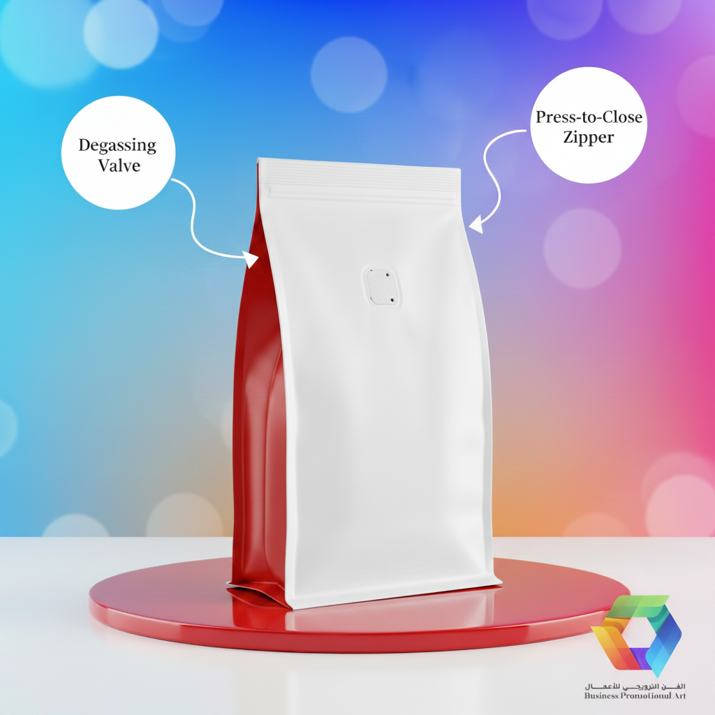 White Bag Red Gussets - BPA Theme