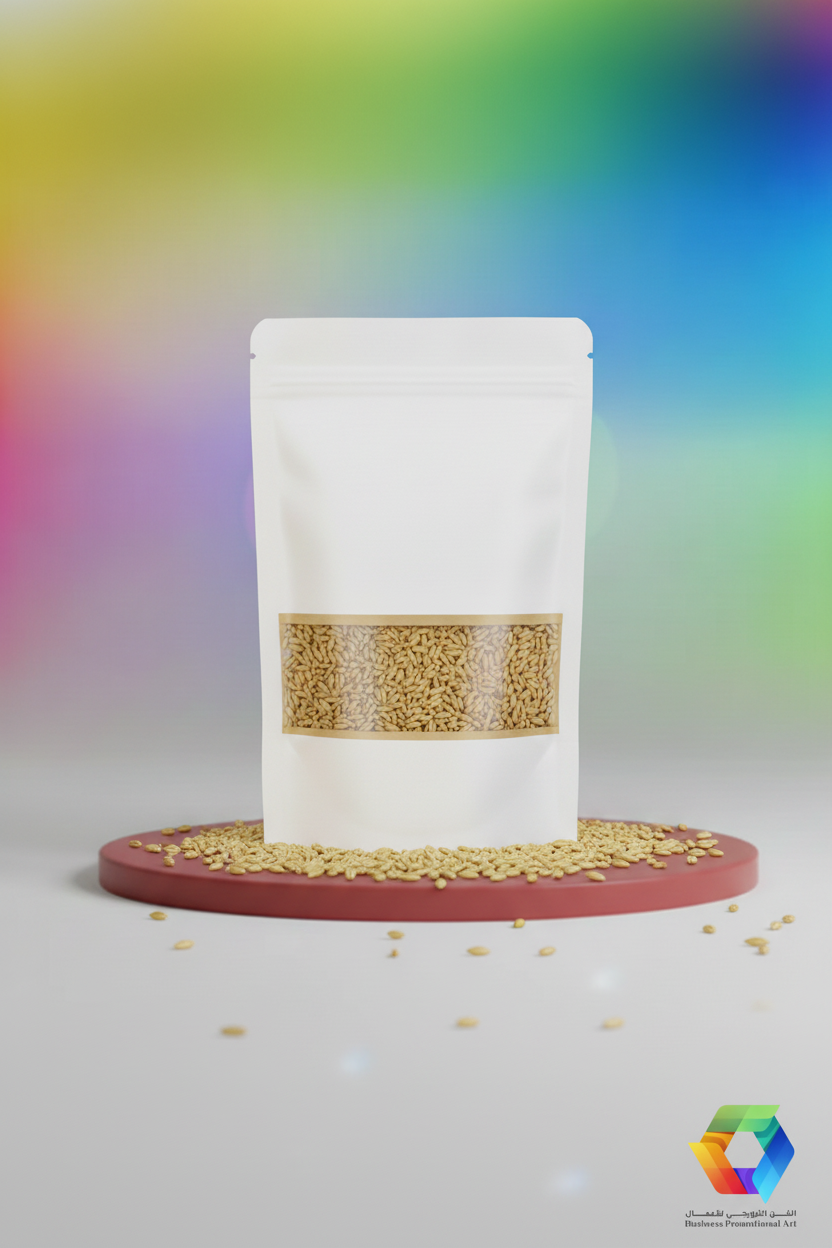 White Doypack - Barley Grains