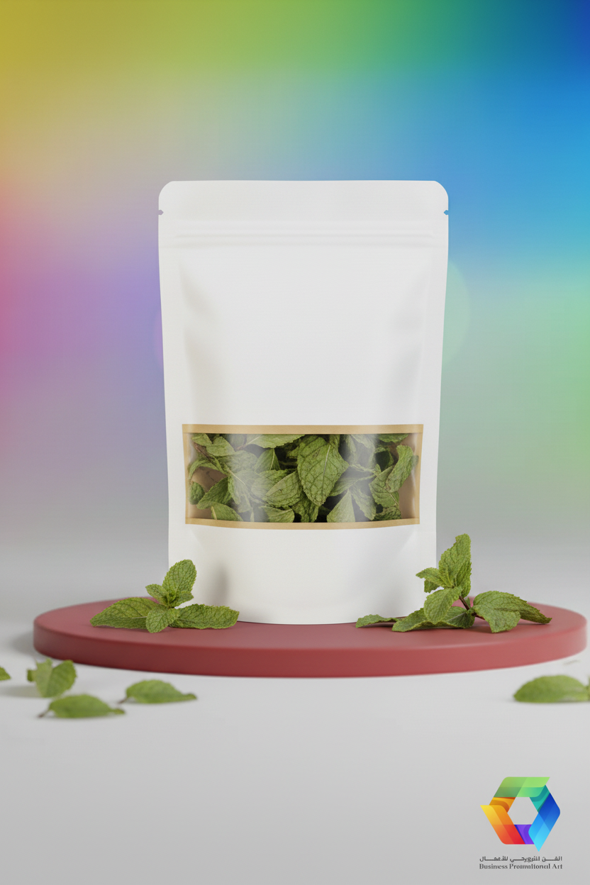 White Doypack - Dried Mint Leaves