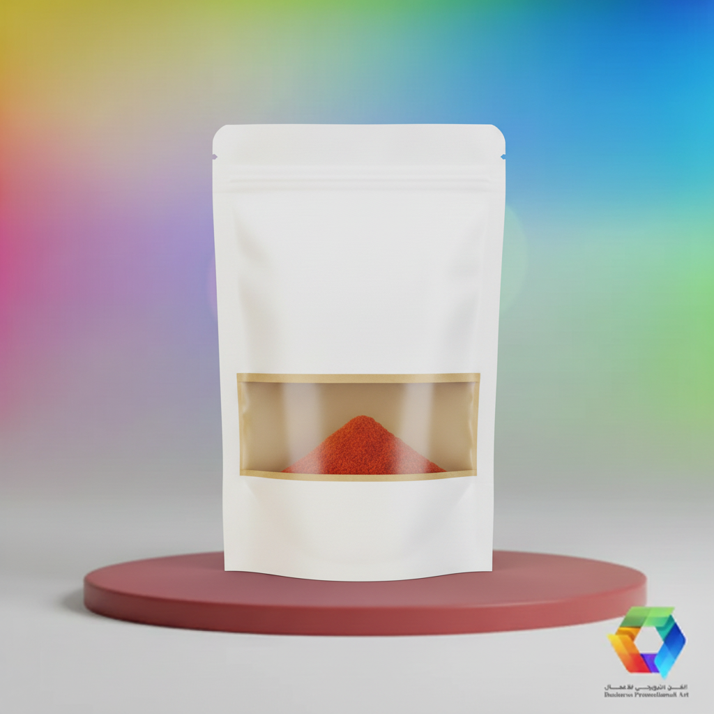 White Doypack Paprika - BPA Theme