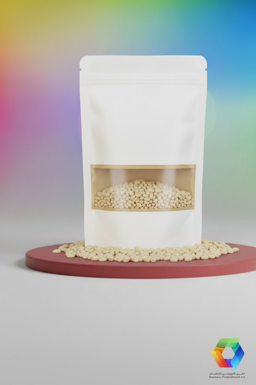 White Doypack - Pine Seeds