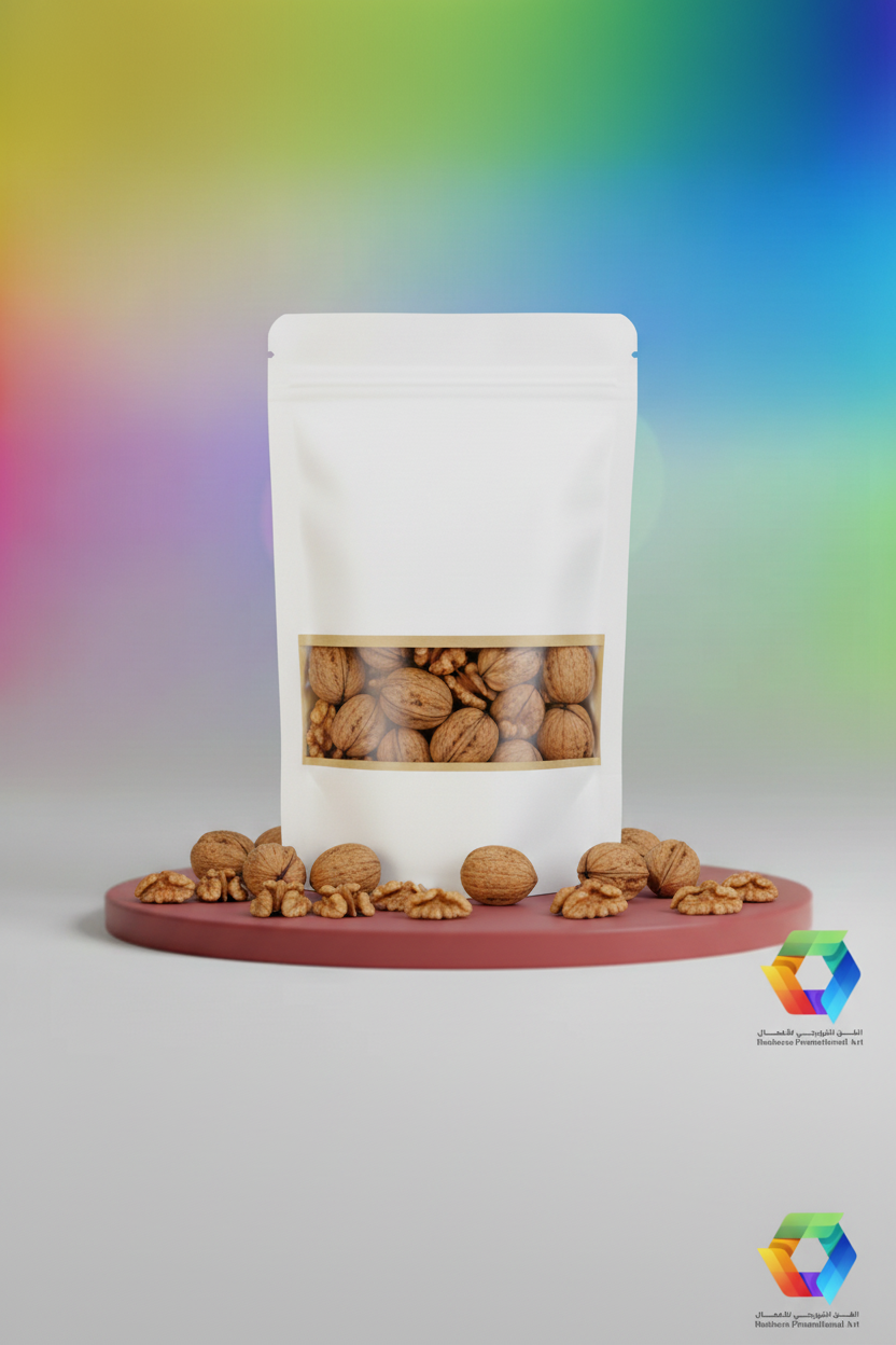 White Doypack - Walnuts