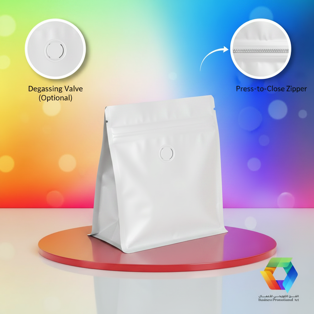 White Mini Pouch - BPA Theme